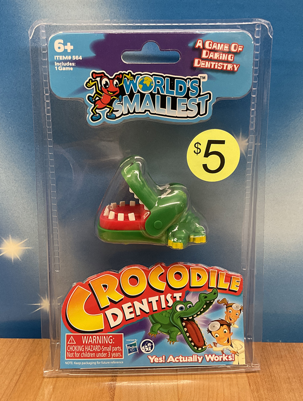 picture of World's Smallest Crocodile Dentist